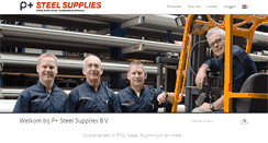 Desktop Screenshot of pplussteelsupplies.com