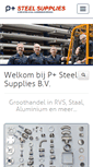 Mobile Screenshot of pplussteelsupplies.com